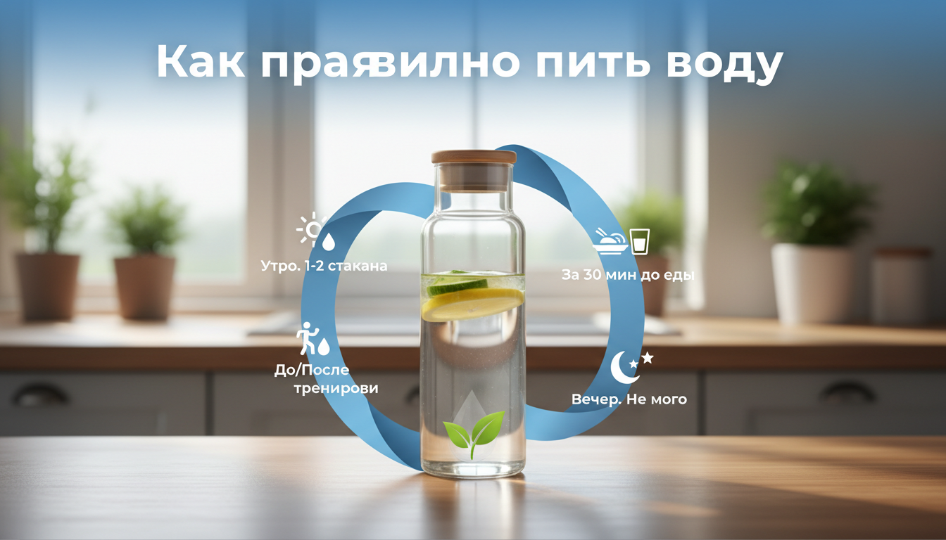 Как правильно пить воду